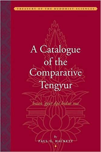 A Catalogue of the Comparative Tengyur