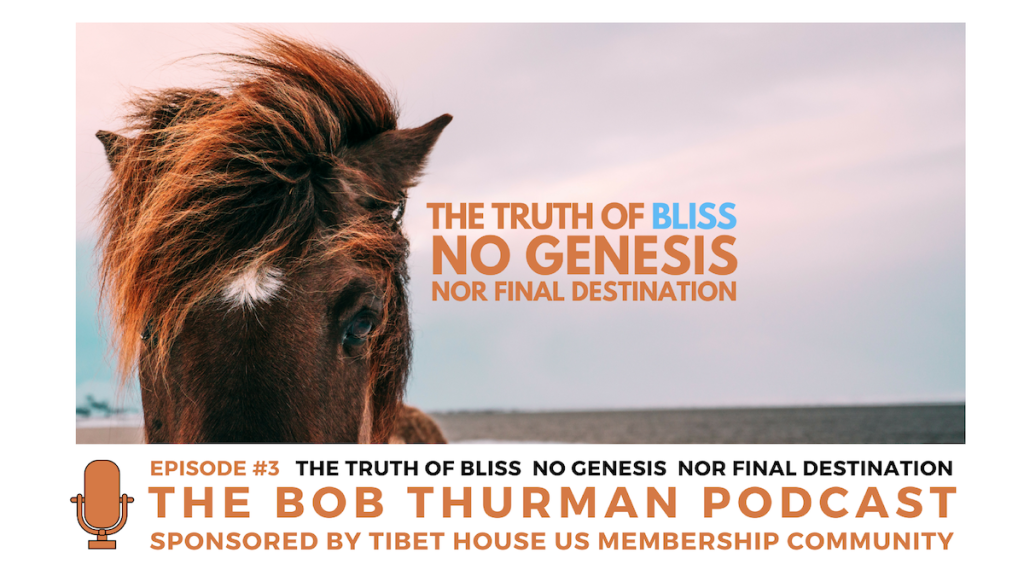 The Truth of Bliss :  Bob Thurman Podcast Ep. #3 Video | 11/9/2017