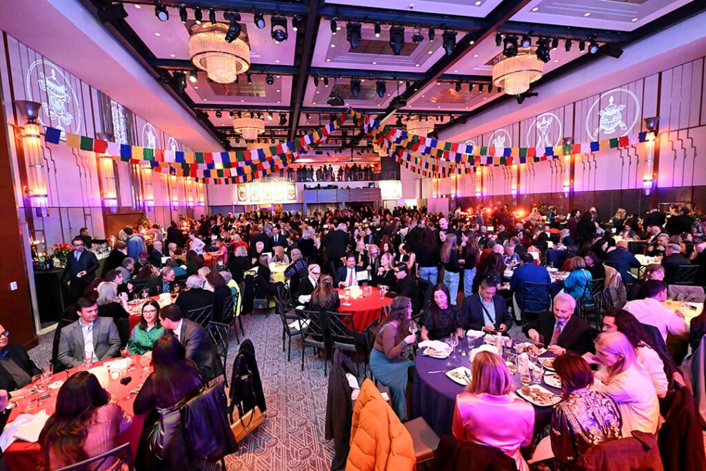 NEW YORK, NEW YORK - FEBRUARY 26: A view of atmosphere during the 37th Annual Tibet House US Benefit Concert After Party at Ziegfeld Ballroom on February 26, 2024 in New York City. (Photo by Noam Galai/Getty Images for Tibet House US)