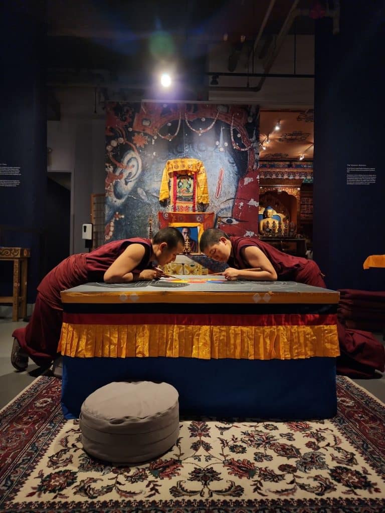 Tara Sand Mandala Creation by Jangchub Choeling Nuns from Mundgod | June 5-9