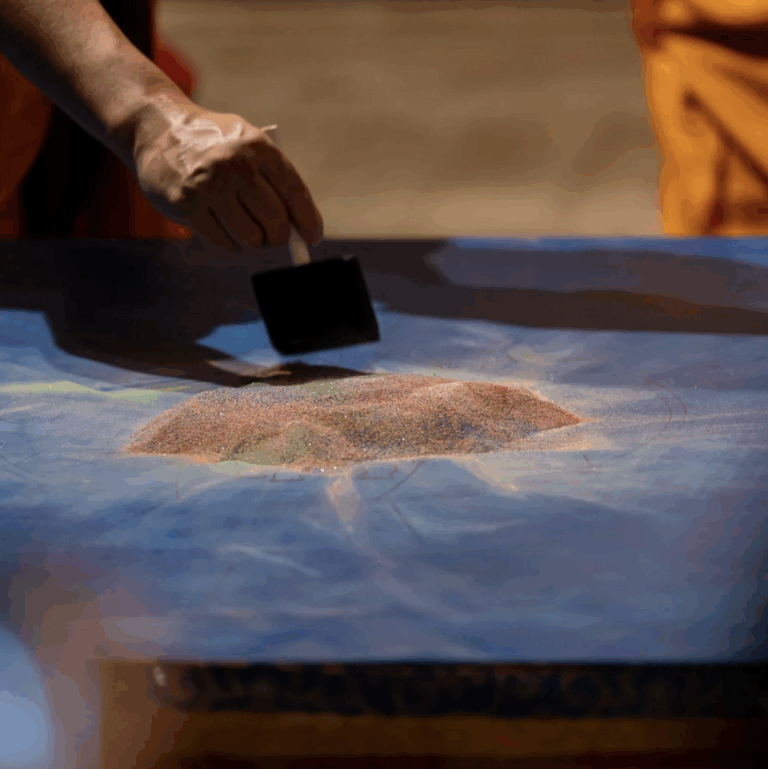 Sand Mandala Creation at Tibet House US in New York City (Monday, November 3 through Sunday, November 9th)