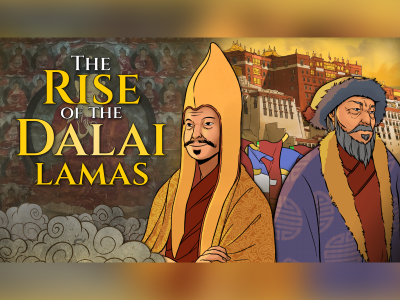 World Premiere: Episode 6 of The Animated History of Tibet, “The Rise of the Dalai Lamas”, June 6 at 12:00pm GMT