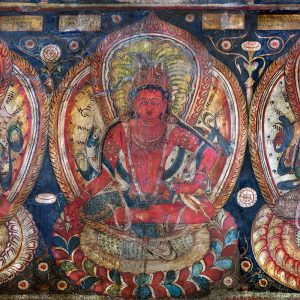 39a) Tabo Ambulatory Red Bodhisattva