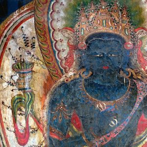 41) Tabo Ambulatory Blue Bodhisattva