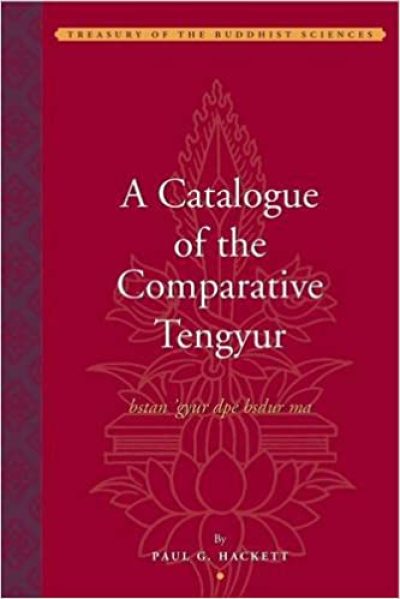 A Catalogue of the Comparative Tengyur