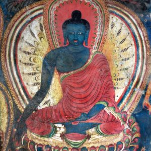 52a) Tabo Ambulatory Blue Buddha of Past