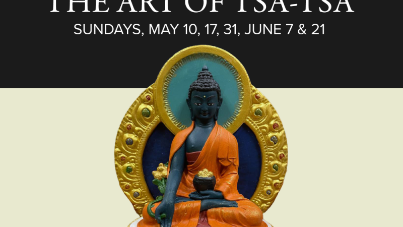 DOT ORG - Tsa tsa making Sundays, May 10, 17, 31, June 7 & 21