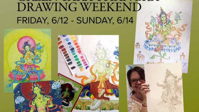 Green Tara Drawing- SITE